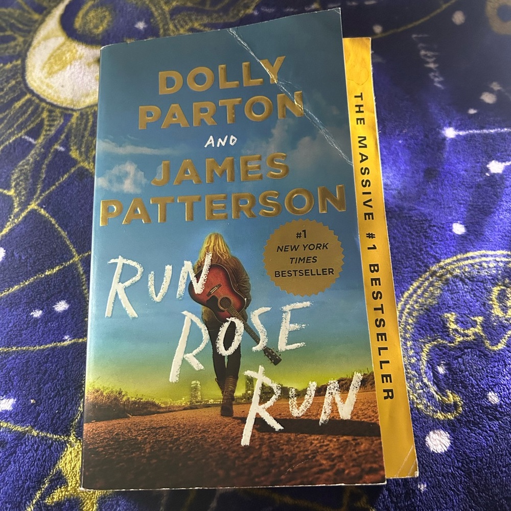 ❤️🔥❤️🔥❤️🔥Run Rose Run Book by Dolly Parton and James Patterson